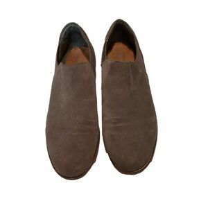 Bjorndal Gianna Grey Leather Loafer. Sz 11M